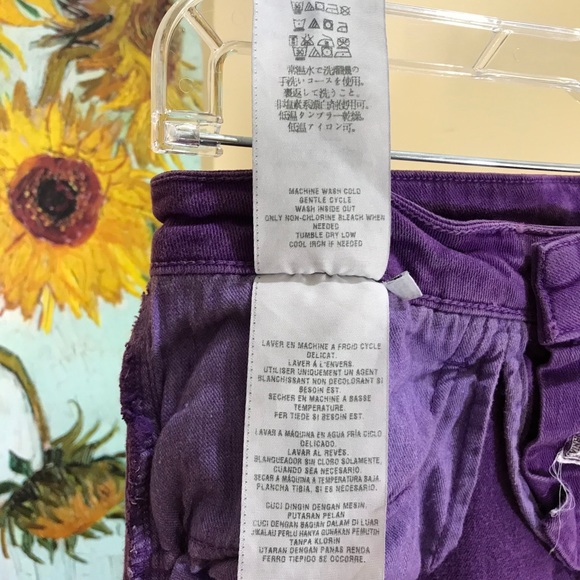 Guess Brittney-Skinny Jeans Purple - Picture 14 of 15